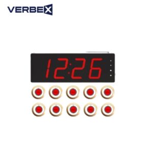 Verbex VT-JT-204 Restaurant Wireless Service Calling System