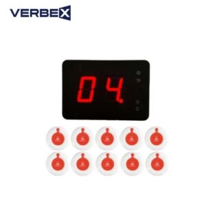 Verbex VT-JT-204S Restaurant Wireless Service Calling System