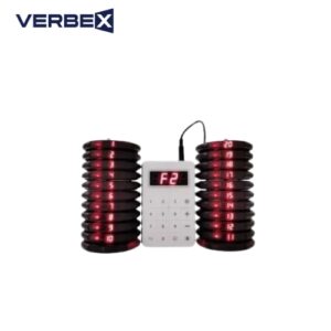 Verbex VT-JT-9303DC Wireless Restaurant Coaster Pager