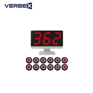 Verbex VT-K-2000C K-Y3 Paging System for Food Shop