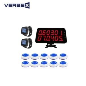 Verbex VT-K-30 K-300PLUS K-A2 1+2+10 Call System for Restaurant, Food Shop & Food Court