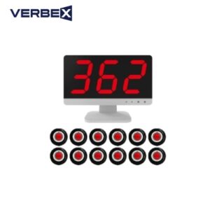 Verbex VT-K-100 K-CALL-RR-H Wireless Hospital And Clinic Paging System