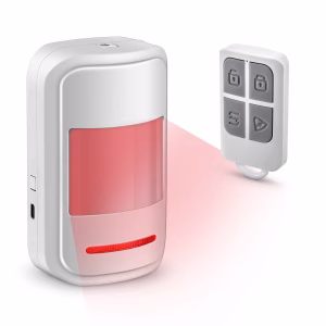 Verbex VT-HW19 Home Security SOS Remote Control PIR Motion Sensor with Sound Light Alarm Welcome Doorbell Alarm System