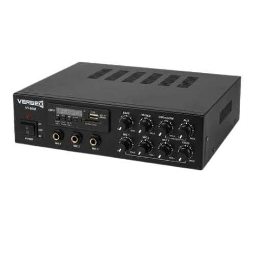 Verbex VT-50M 50-Watt with Bluetooth, USB and Echo Amplifier