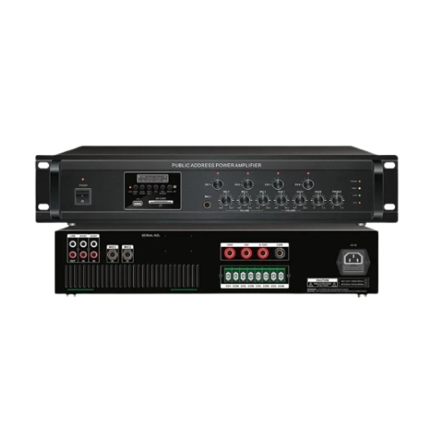 Verbex VT-150TF 150-Watt Professional Power Mixing Amplifier with Bluetooth, FM, USB, 4 zones