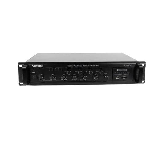 Verbex VT-280TF 280-Watt with Bluetooth, USB and 4 Zones Professional Amplifier for Masjid and Industry