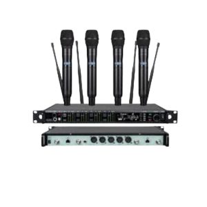 Verbex VT-AD4Q Digital Wireless Receiver | 4-Channel UHF Mic System