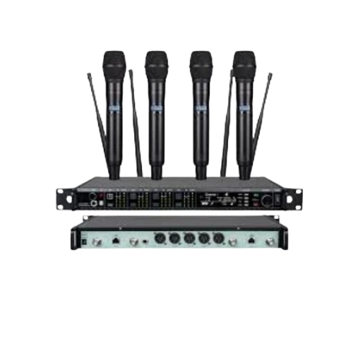 Verbex VT-AD4Q Digital Wireless Receiver | 4-Channel UHF Mic System
